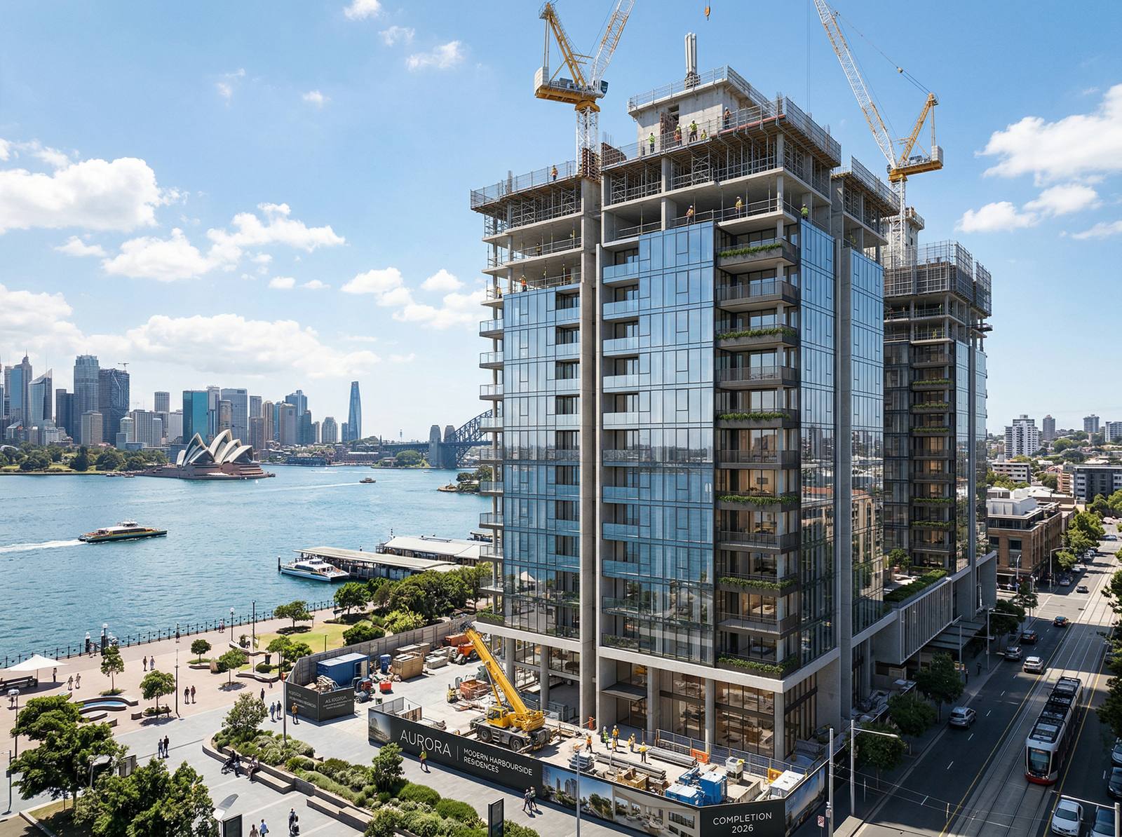 New development project marketing